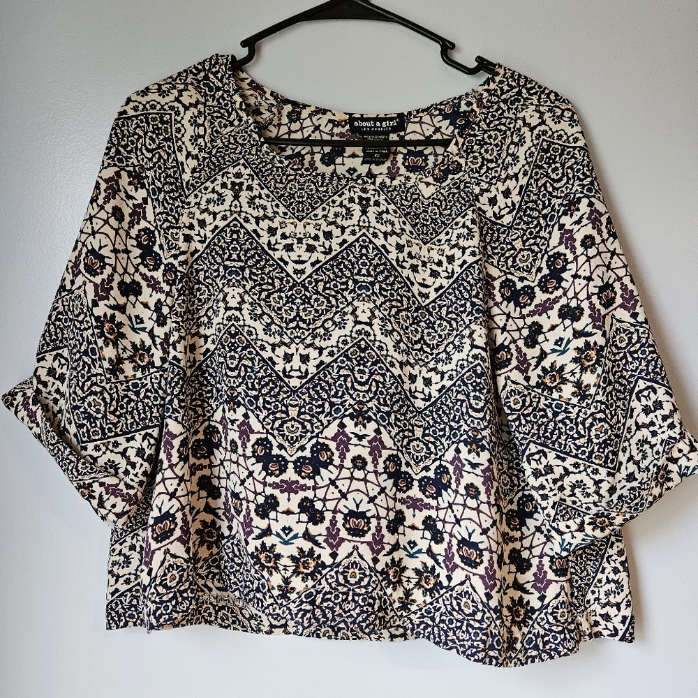 About A Girl Blouse (XS)